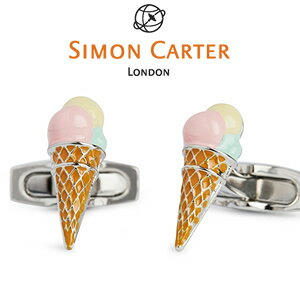 JtX ACXN[ `[t / Simon Carter By The Sea Ice Cream Cufflink^J WEbL