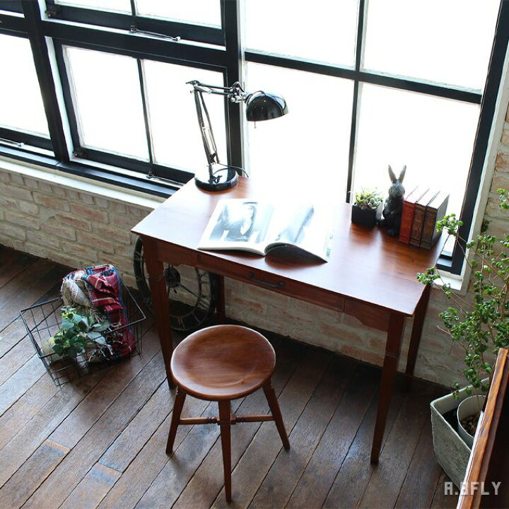 楽天市場 デスク 机 書斎机 コンソールテーブル 引き出し 天然木 幅９０cm アンティーク マホガニー ライティングデスク レトロ クラシック ブラウン クラシカル 英国デザイン ブリティッシュ テレワーク A Bfly ア ビーフライ