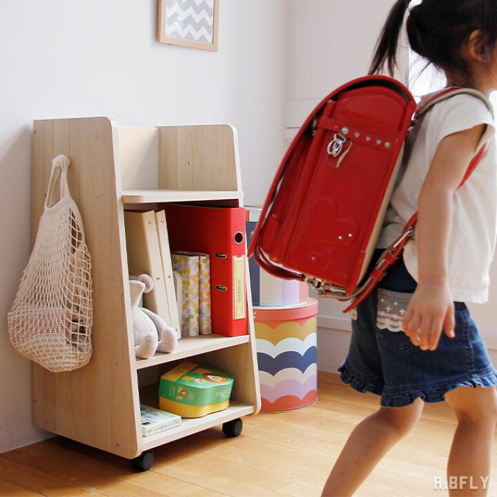 楽天市場 ランドセルラック スクールバックラック ラック カバン置き カバン ランドセル 収納 お稽古道具 スリムサイズ コンパクト 省スペース お祝い 入学 一年生 小学校 プレゼント キッズ家具 便利 整理ボックス 整理整頓 学習 自立 シンプル キャスター付き 移動 A
