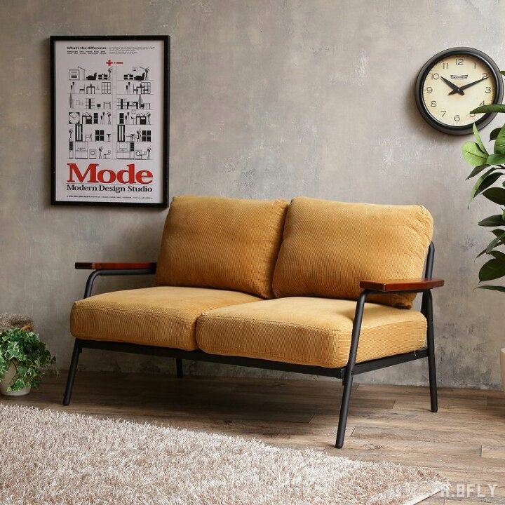 楽天市場】2人掛けソファ 2Pソファー sofa 二人掛け  