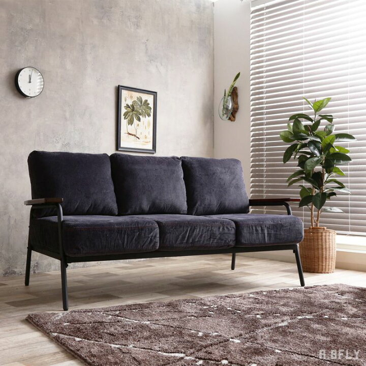楽天市場】3人掛けソファ 3Pソファー sofa 三人掛け コーデュロイ 