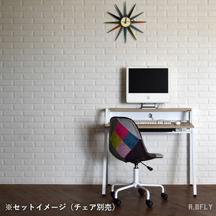 楽天市場】PCデスク パソコンデスク 書斎机 作業台 シャビー シック 