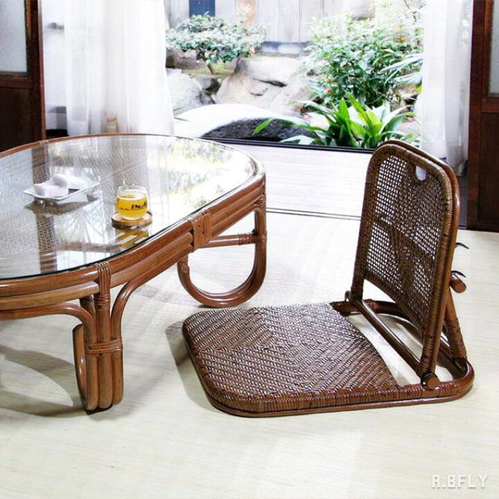 楽天市場】家具 籐家具 イス 椅子 座椅子 腰かけ チェア ローチェア 