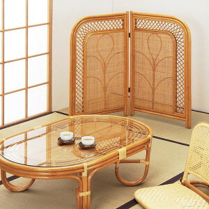 衝立 ついたて スクリーン パーテーション パーティション 間仕切り 目隠し 仕切り 和室 リビング 寝室 ダイニング キッチン 籐 ラタン アジアン エスニック 南国 バリ インド タイ ナチュラ