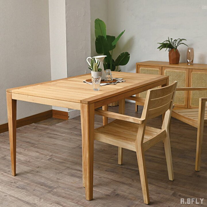 楽天市場】テーブル ダイニングテーブル 食卓 木製テーブル ウッド 