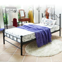 楽天市場】アイアンベッド セミダブルの通販 