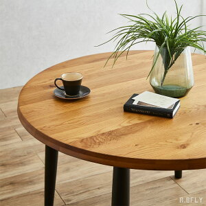 ダイニングテーブル 丸テーブル 円形 オーク 無垢 110 110cm 丸 丸型 アンティーク カフェ カフェテーブル 円形テーブル 北欧 木製 無垢材 高級感 アンティーク 和風 モダン 和モダン おしゃれ