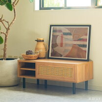 楽天市場】アジアン ラタン（テレビ台・ローボード｜収納家具 