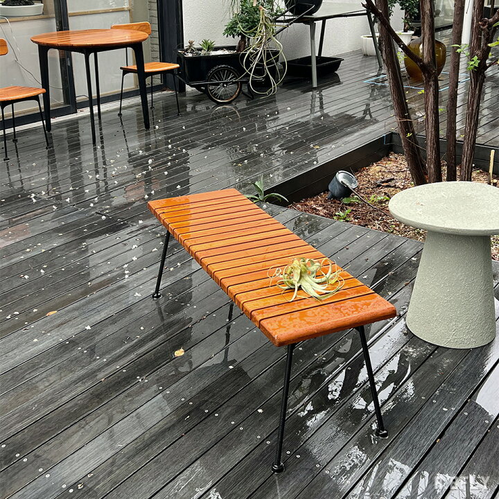 楽天市場】【最大6,000円クーポン配布中】ベンチ 1脚 バルコニー 