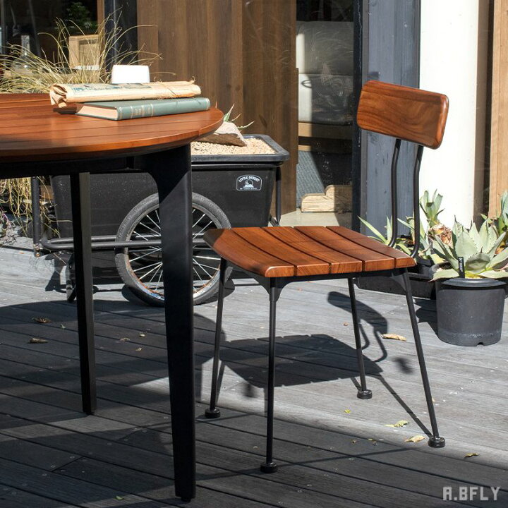 楽天市場】カフェチェアー 1脚 バルコニー ベランダ テラス 