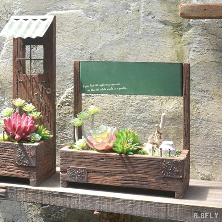楽天市場】プランター 鉢 多肉植物 ガーデニング エクステリア 