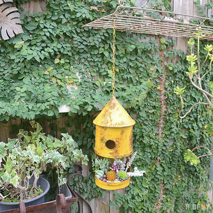 ハウス型　ウッドプランター　プランター　木製鉢　植木鉢　ガーデン用品