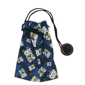 巾着袋 祭り巾着 和柄 倉印 9553