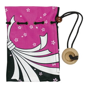 巾着袋 祭り巾着 和柄 絆印 7447-1