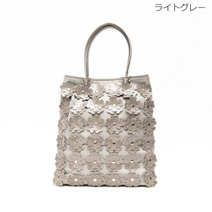 楽天市場】【abientot select】花モチーフトートバッグ レディース 