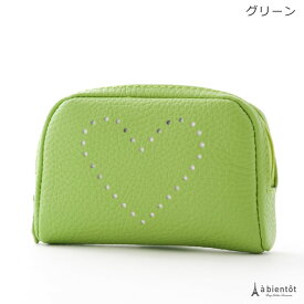 使い方自由 ミニポーチ 牛革 ハート パンチング レザー ポーチ かわいい 小物入れ 化粧ポーチ 牛革 本革 レディース 女性用 おしゃれ レザーポーチ メイクポーチ ガジェットポーチ ピンク 女性 メイク コスメポーチ コンパクト プレゼント ガジェット PC小物 イヤホン