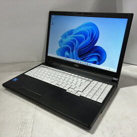 富士通 LIFEBOOK A5512/KX FMVA96053P インテル第12世代CPU Intel Core i5-1235U メモリ8GB SSD256GB 15.6型HD液晶 Wi-Fi Webカメラ フルキーボード Windows11Pro 中古ノートパソコン PC 長期保証 即納 0219-E