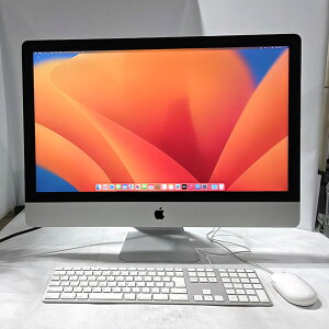 �y1�����zAPPLE iMac 27�C���` Retina5K�t�� 2017�N���f�� MNE92J/A A1419 Core i7-7700K 4.20Ghz ������16GB NVMe SSD1TB ��̌^�p�\�R�� PC Wi-Fi Web�J���� MacOS13.7.8 Ventura RadeonPro ���[ �����ۏ� 0626-S