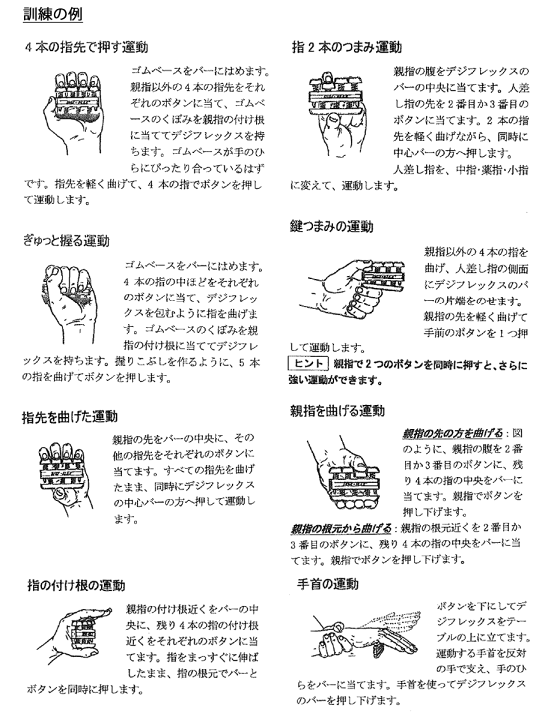 楽天市場 手指トレーニング用品 デジフレックス 機能訓練 リハビリ用品 手指 筋力トレーニング 総合福祉アビリティーズ楽天市場店