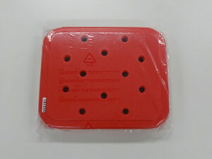 回転式シャワーチェアPE用 ソフトカバー赤【入浴介護/入浴用いす/シャワーチェアー】
