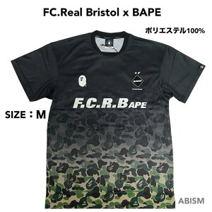 A BATHING APE�i�G�C�v�jx F.C.R.B.�i�G�t�V�[�A�[���r�[�jBAPE X F.C.R.BAPE GAME SHIRTS�yT�V���c�z�y�u���b�N�z�y�|���G�X�e���z�y�V�i�zF.C. Real Bristol�i�u���X�g���j�yMEN'S�zBAPE�i�x�C�v�j