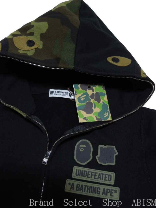 楽天市場】A BATHING APE(エイプ)x UNDEFEATED(アンディフィーテッド  