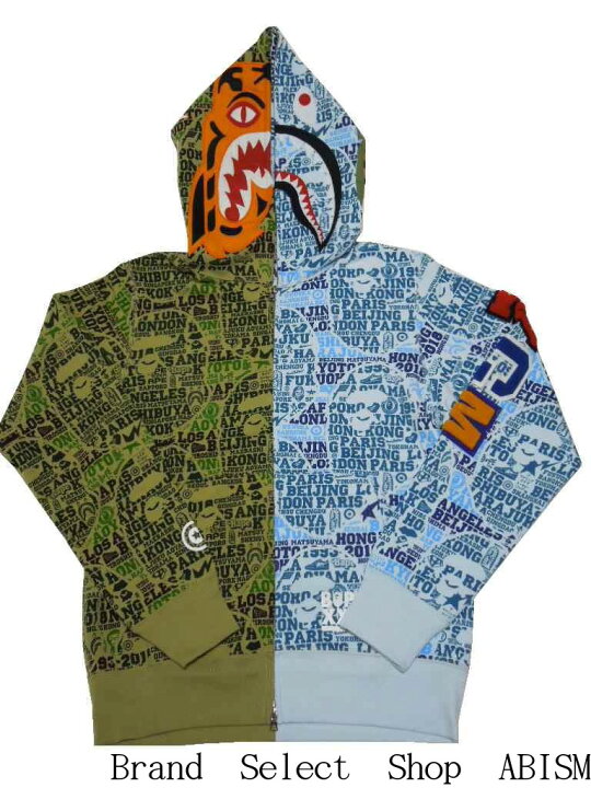 楽天市場】A BATHING APE(エイプ)BAPE XXV CITIES CAMO TIGER SHARK  