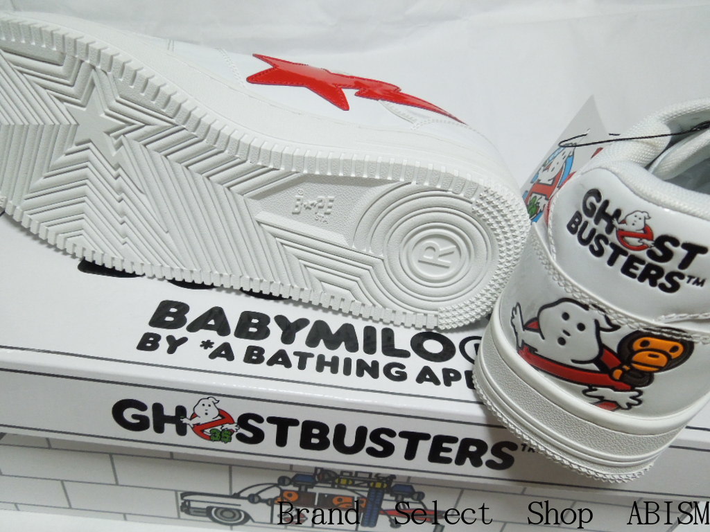 超特価sale開催 A ベイプスタ Ghostbusters コラボbape ゴーストバスターズ ベイプ Bathing Ape スニーカー 靴 ブーツ サンダル