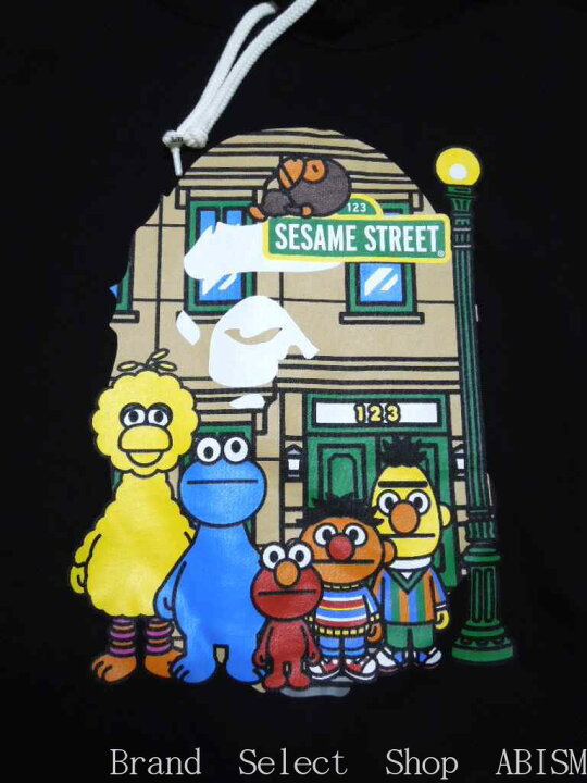 楽天市場】A BATHING APE(エイプ)xSESAME STREET（セサミストリート 