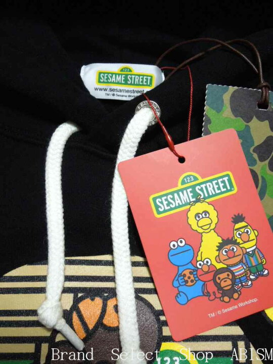 楽天市場】A BATHING APE(エイプ)xSESAME STREET（セサミストリート 