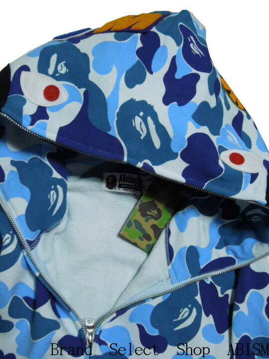 楽天市場】A BATHING APE(エイプ)ABC CAMO SHARK FULL ZIP HOODIE 