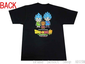 A BATHING APE(エイプ)xDRAGON BALL SUPER: BROLY(ドラゴンボール超 ブロリー)BAPE X DRAGONBALL SUPER SON GOKU&VEGETA TEE【Tシャツ】【ブラック】【MEN'S】【バックプリント】【新品】BAPE(ベイプ)