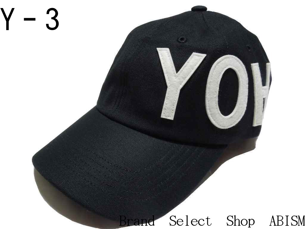 Y-3（ワイスリー）Y-3 YOHJI CAP【キャップ】【帽子】【ブラック】【新品】YOHJI YAMAMOTO（ヨウジヤマモト） | Brand  Select Shop ABISM