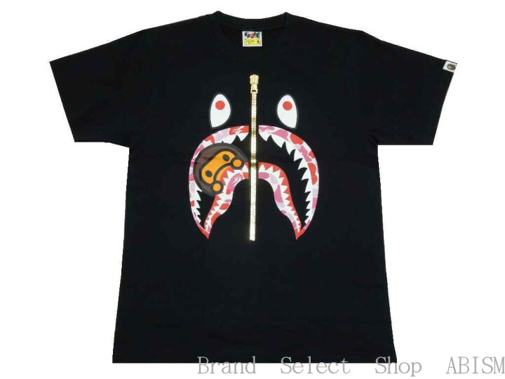 楽天市場】A BATHING APE(エイプ)ABC CAMO MILO SHARK TEE【Tシャツ 