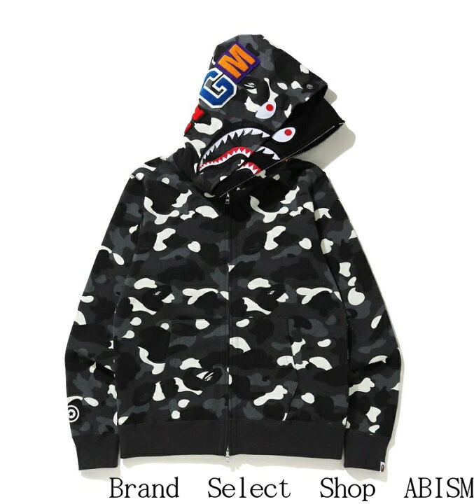 楽天市場】A BATHING APE(エイプ)CITY CAMO SHARK WIDE FULL ZIP 