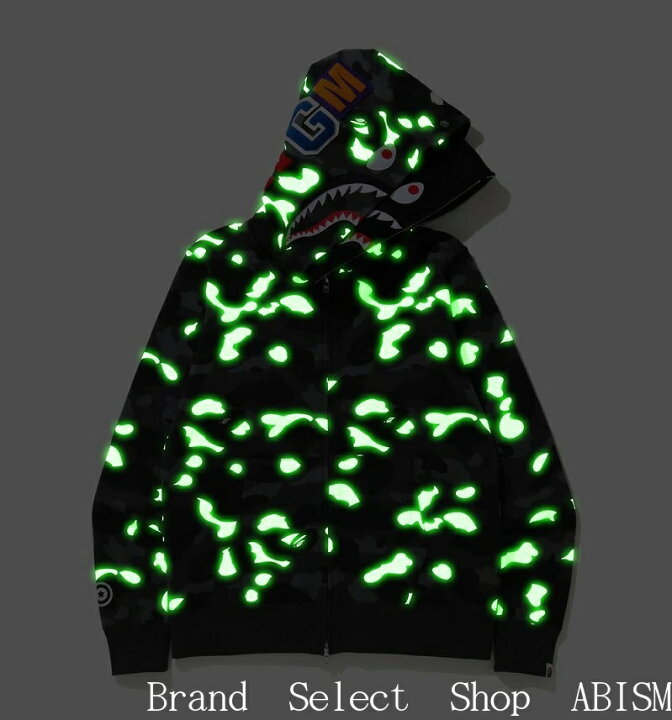 楽天市場】A BATHING APE(エイプ)CITY CAMO SHARK WIDE FULL ZIP  