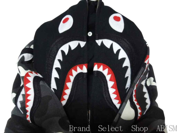 楽天市場】A BATHING APE(エイプ)CITY CAMO SHARK WIDE FULL ZIP 