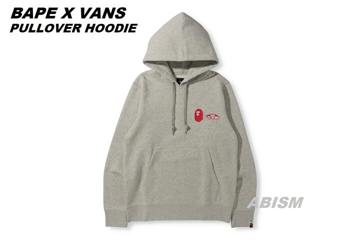 楽天市場】A BATHING APE(エイプ)BAPE X VANS(バンズ)PULLOVER HOODIE 