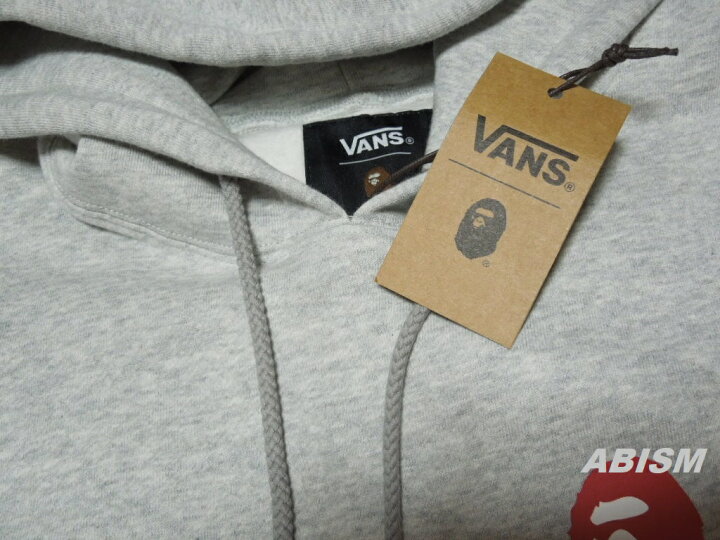 楽天市場】A BATHING APE(エイプ)BAPE X VANS(バンズ)PULLOVER HOODIE 