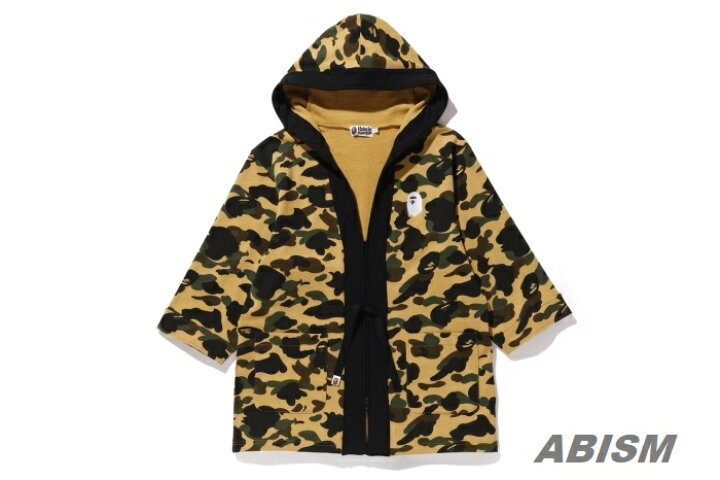 楽天市場】A BATHING APE(エイプ)1ST CAMO KIMONO HOODIE【フーディー 