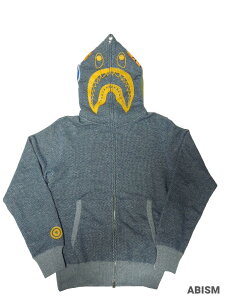 A BATHING APE(�G�C�v)SHARK FULL ZIP HOODIE�V���[�N �t���W�b�v �p�[�J�[�y�l�C�r�[�u���[�z�y���{���z�y�V�i�z�yMEN'S�zBAPE(�x�C�v)