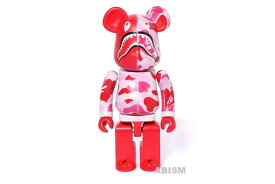 A BATHING APE(エイプ)x MEDICOM TOY(メディコムトイ)ABC CAMO SHARK BE@RBRICK CHOGOKIN超合金 BE@RBRICK ABC CAMO【ベアブリック】【ピンクCAMO】【新品】BAPE(ベイプ)