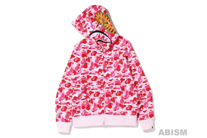 楽天市場】A BATHING APE(エイプ)ABC CAMO SHARK FULL ZIP HOODIE  