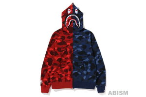 A BATHING APE(GCv)COLOR CAMO SEPARATE SHARK FULL ZIP HOODIEV[N tWbv p[J[ybh×lCr[CAMOzy{zyVizyMEN'SzBAPE(xCv)