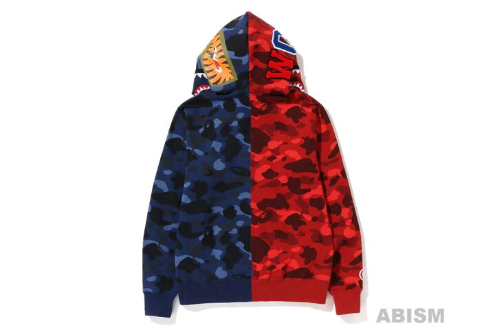 楽天市場】A BATHING APE(エイプ)COLOR CAMO SEPARATE SHARK FULL ZIP  
