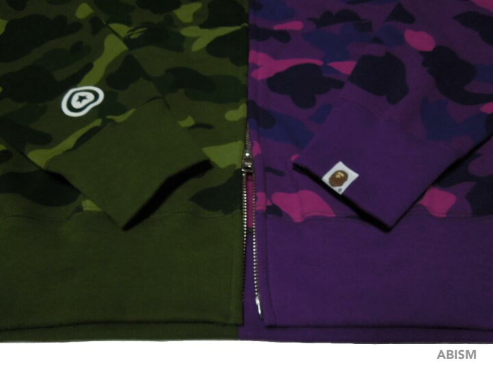 楽天市場】A BATHING APE(エイプ)COLOR CAMO SEPARATE SHARK FULL ZIP  