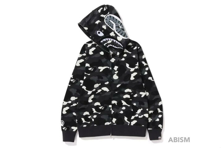楽天市場】A BATHING APE(エイプ)CITY CAMO SHARK FULL ZIP HOODIE 