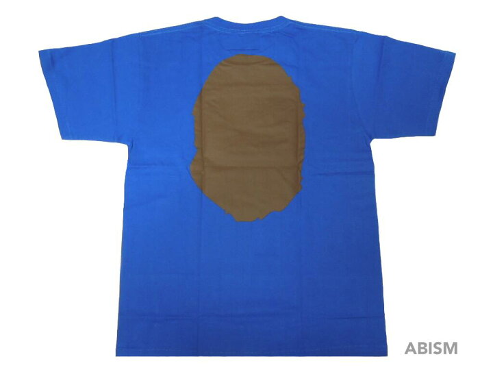 楽天市場】A BATHING APE(エイプ)BIG APE HEAD TEE【Tシャツ】【ブルー 