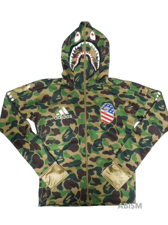 楽天市場】A BATHING APE(エイプ)BAPE FOOTBALL COLLECTIONABC SHARK  