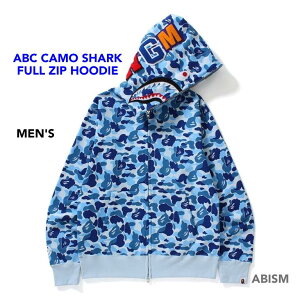 A BATHING APE(�G�C�v)ABC CAMO SHARK FULL ZIP HOODIE�V���[�N �t���W�b�v �p�[�J�[�y�u���[CAMO�z�y���{���z�y�V�i�z�yMEN'S�zBAPE(�x�C�v)